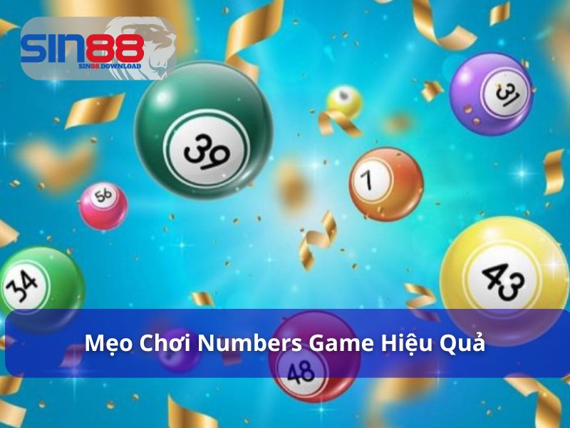 Mẹo chơi Numbers Games tại Sin88